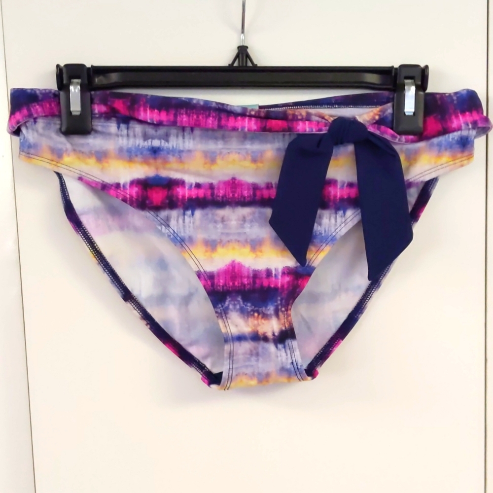 Panache Elle Fold Bikini Bottom. Tie Dye Print. Multiple Sizes Available.